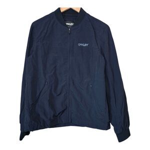 Oakley Men’s Grid Jacket Black Size XS Water Repellent Mesh Lined Regular Fit